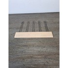 Vintage 5 Line Blackboard Chalk Holder Music Teacher Staff Liner Wood School