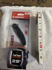 Lufkin 1066d 6 Ft Engineers Folding Ruler   25ft Hi-viz Locking W 3 5   knife