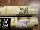 Vintage  80s Rubbermaid Contact Self-adhesive Paper Lot 2 Yellow Harvest Pumpkin
