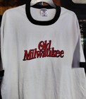 Old Milwaukee Beer Men s Vintage 90s Promo Graphic Print Shirt Size Xl