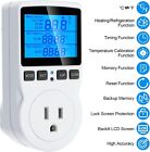 Digital Thermostat Outlet Plug 110v Temperature Controller Heating Cooling Timer