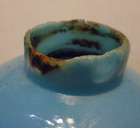 Old Original Bmg Slrco  Wide Collar Ghost Lightning Rod Weathervane Ball