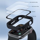 2 Pack Matte Pc Case   Screen Protector For Apple Watch Series 10 46mm 42mm 49mm