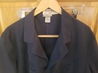 Red Kap Mechanic Technician Shop Coat Size 50 R Navy Industrial Auto Uniform Cut