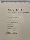 Onc L-11 Aeronautical Chart Map Defense Mapping Oncxxl11 42 x56 