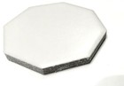 2  White Matte Retro Octagon  Porcelain Tile Repair Kit Arts Crafts 5 Pieces