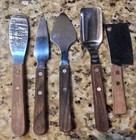 3pcs set Wood Handle Metal Palette Knife Spatula Oil Texture Painting Art Tools 