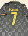 Cristiano Ronaldo Signed Portugal Pro Style Soccer Jersey With Coa