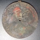 1896 Mckinley hobart Mechanical Dollar  Anti-bryan Political Medal token fob pin