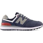 Men s New Balance 574 Greens V2 Spikeless Golf Shoes Size 11 5  Blue - Worn Once