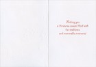 Santa Red Vintage Car And Home With Sparkling Glitter Box Of 15 Christmas Cards