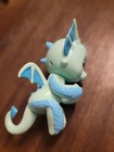Fingerlings Glitter Dragon Noa Green W blue Interactive Toy Wow Wee Tested Works