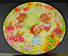 Vtg 70s Springbok  happyland  Circular Jigsaw Puzzle 500 Pieces Mouse Theme Usa