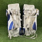 Set Of Vaughn Flex-pal System Epic 800 32  Hockey Goalie Leg Pads Blue white