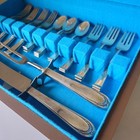 Reed   Barton Classic Rose Sterling Silver Flatware Set     39 Pieces W    