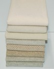 Hand Dyed Rug Hooking Wool Mill-dyed    snow Days-ii   8-pc  Collection 
