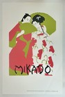 Beth Rubin   Original 1970s  mikado  Opera Poster