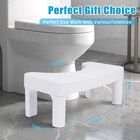Toilet Stool For Adults 6 8  Squatting Potty toilet Stool Squat Adult