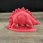 2 Vintage Sinclair Dinoland Stegosaurus And Triceratops Dinosaur Toy A