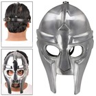 Mf Doom Metal Mask Replica Cosplay Rap Villain Helmet Madvillain Collectible