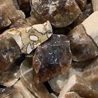 3000 Carat Lots Of Unsearched Natural Rootbeer Calcite Rough  a Free Faceted Gem