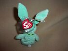 Ty Hippity The Green Bunny Basket Beanie- Mwmt  New- 4 - Cute Easter Gift