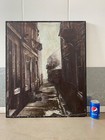      Vintage Jewish Modern New York Expressionist Cityscape Painting  Paul Marcus