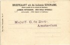 Pc Suriname Paramaribo - Domin  estraat  a2575 