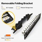 Patch Panel 12 Port With 12 Pcs Cat6a Keystone Jack 10g Support With Removabl   