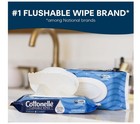 Cottonelle Xl Flushable Wet Wipes  8 Packs - 45 Wipes Per Pack  360 Total Wipes 