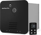 42000btu Rv Tankless Water Heater Propane With 15x15inches Black Door    dc 12v