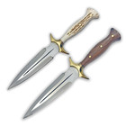 Handmade Survival Knife  Full Tang Blade  Tactical Fixed Blade  Dagger Knife