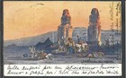 1902 Egypt Cancell Cataract Hotel Assuan On Postcard Cover Kom-ombo