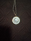 Colibri Full Hunter Pocket Watch White Gold Case Silver Dial Chain