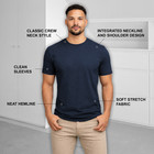 4-pack Men s Casual Crew Neck T-shirt Tee  s-3xl  Free Shipping