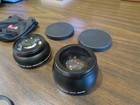 Camera Lens And Lens Cap Lot  Macro Lens