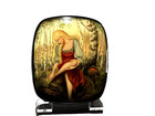 Handpainted Russian Lacquer Box  Fedoskino