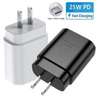 25w Usb-c Fast Wall Charger   6ft Cable For Samsung Galaxy S20 S21 S22 S23 Lot