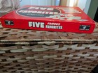 Vintage 1943 Cadaco-ellis    five Famous Favorites    Game Set     Nib