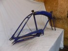 Prewar Shelby Hiawatha Mens Bike Frame Tank Forks Cwc Schwinn Vintage Barn Find 