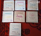 Lot Of 7 Vintage Cartoon Films 8 Mm In Boxes   Just You Wait  Hare And The Wolf 