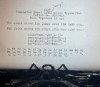 Classic 1937 Remington Model 1 Typewriter Very Nice Glossy Finish Vg Condition 
