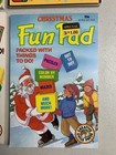 Lot Of 4 Vintage Christmas Fun Pad Unused Childrens Activity Coloring Book New