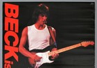Jeff Beck     Rare Original 1985 Epic sony Inc  Promo Poster  flash 