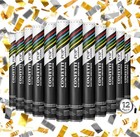 12pk 16  Electric Confetti Cannon Cartridges Gold Silver For Party Events