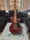 Gibson Les Paul Studio Electric Guitar Wine Red 6-string W  Hard Case