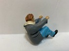 Just Plain Folk   1019 G Scale Train Figure  Man On Scooter  reading Paper   new