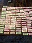 Large Lot Of 150 Original Jukebox 45 Record Title Strips  m7