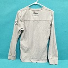 Indian Motorcycles Gray Long Sleeve Graphic Shirt Men s Size Small 