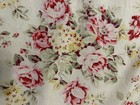 Vintage Rachel Ashwell Shabby Chic Cluster Floral  Ruffled King Pillow Sham  1 